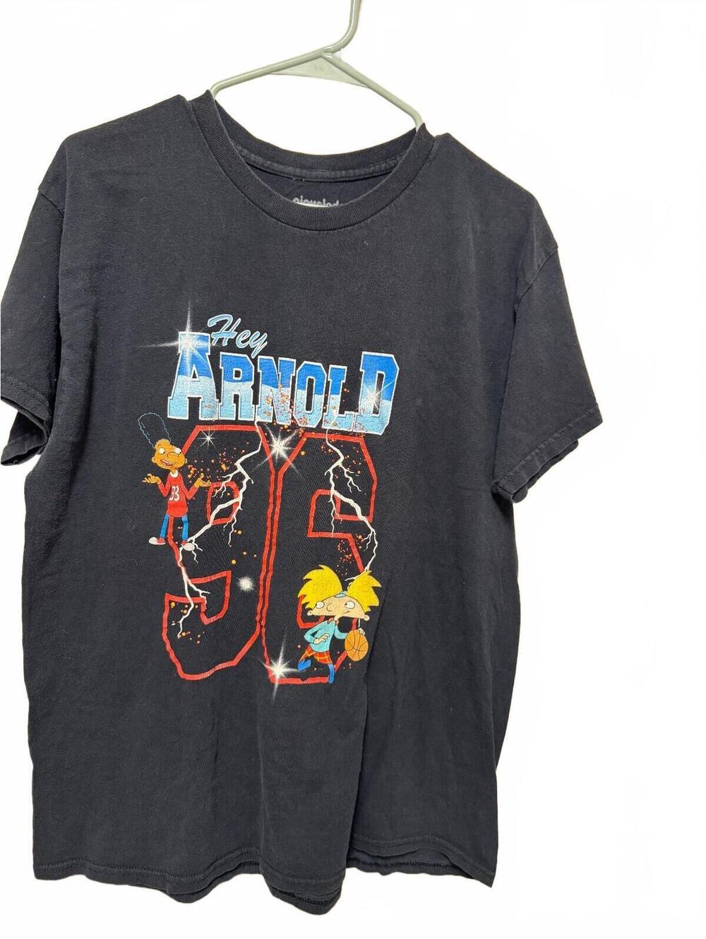 Nickelodeon Hey Arnold Retro Basketbal Graphic T-Shirt